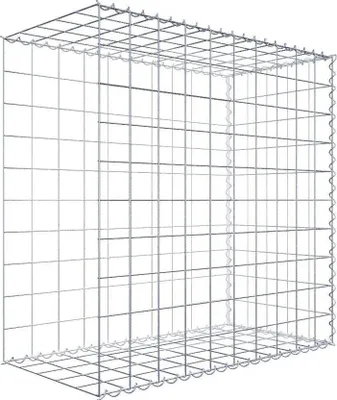 Produktbild von Anbaugabione Typ 2 100 cm x 100 cm x 50 cm (L x H x T), Maschenweite 10 cm x 10 cm, Spirale