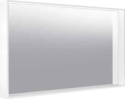 Produktbild von Keuco Lichtspiegel X-LINE mit Spiegelheizung 1200 x 700 x 105 mm Inox