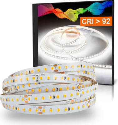 Produktbild von LED Strip ATLA Kaltweiß (6000k) 48W 5 Meter 24V IP20 CRI 92