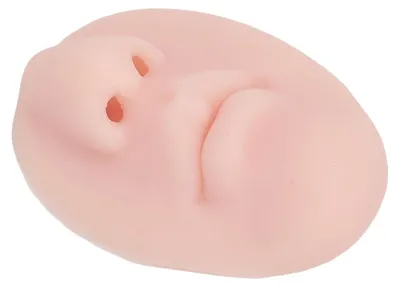 Produktbild von 5D-Silikonmodell von Nase und Mund – weiches Piercing-Übungsmodell, Körperteil, Nasenmannequin, Lehrmittel für die Schmuckpräsentation