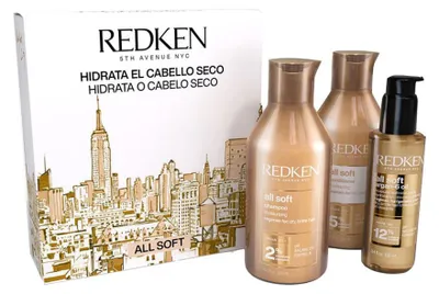 Obrázok produktu pre Sada 3 ks šampónov Redken All Soft