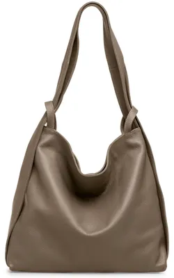 Obrázok produktu pre Caspar 2v1 – Veľký kožený batoh/kabelka cez rameno, veľkosť XL, elegantná dámska kabelka – P