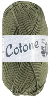 Produktbild von Lana Grossa Cotone 087 Oleandergrün 50g