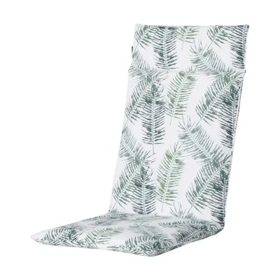 Produktbild von Madison Tuinstoelkussen für hohe Rückenlehnen 50x120 cm, wasserabweisend, Flora grün, Outdoor-Kissen