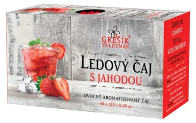 Obrázek produktu pro Ledový čaj s jahodou 20x2g  n.s.