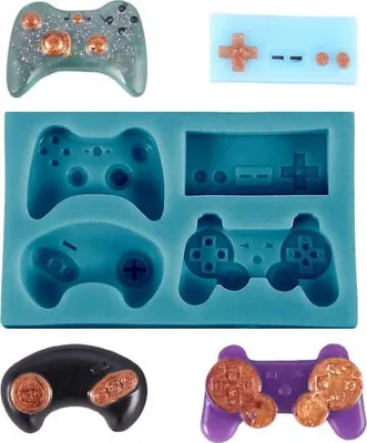 Obrázek produktu pro Silikonová forma gamer 10x6cm - Cakesicq