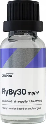 Zdjęcie produktu dla CarPro FlyBy30 Glass Coating trwała niewidzialna wycieraczka na szyby 20 ml