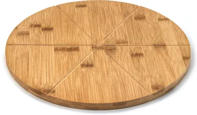 Obrázok produktu pre Doska na pizzu PIZZA PLATE Drevená doska na krájanie pizze Wood SALAME 32,5 cm