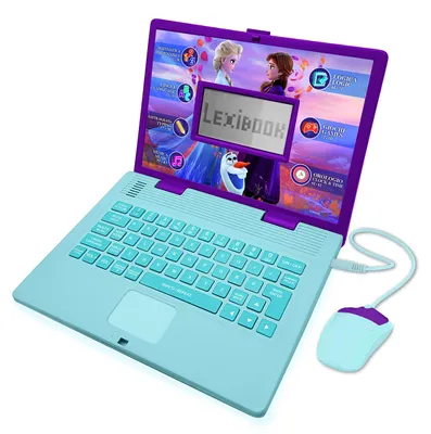 Produktbild von Lexibook JC598FZi5 Disney Frozen 2-Pädagogischer und zweisprachiger Laptop Itali