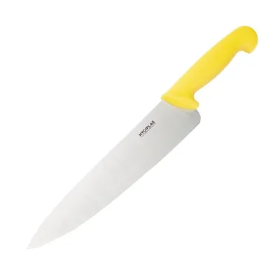 Zdjęcie produktu dla Nóż szefa kuchni Hygiplas 25,5 cm żółty