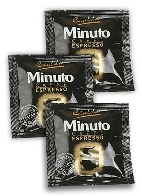 Imagen del producto de Caffè Haiti Roma: Cápsulas de café compatibles con el sistema ESE-44. Caja con 50 cápsulas
