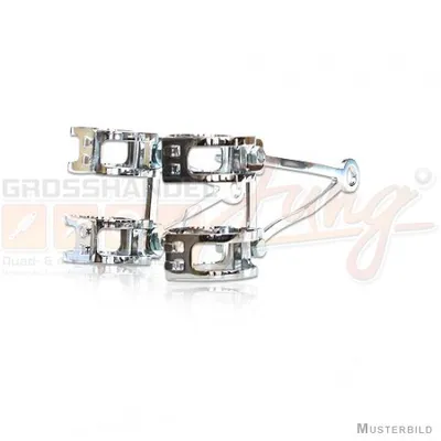 Obrázok produktu pre Lampenhalter-Set Alu-Chrom 55-58 mm