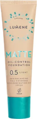 Obrázek produktu pro Matte Oil-Control Foundation SPF20 Matující podkladová báze na obličej 0,5 Light 30ml