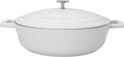 Produktbild von MasterClass Topf 28 cm 4 l Induktion Cremefarbe