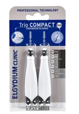 Immagine prodotto di Elgydium Clinic Trio Compact Nero Iso 000 Spazzolini Interdentali