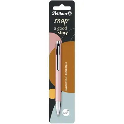 Produktbild von Pelikan Snap, Clip, Clip-on-Einziehkugelschreiber, Nachfüllbar, Blau, 1 Stück(e), Medium