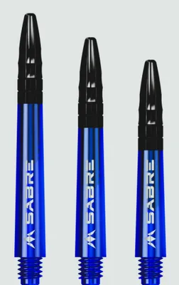 Produktbild von Mission | Sabre Shafts | Dartschäfte | Short 36 mm | Blau | 1 Set