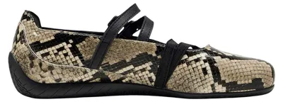 Produktbild von Puma - "Speedcat" Schlangenmuster Ballettschuhe für Damen, Leder GT60342 (39 EU) (Schwarz)