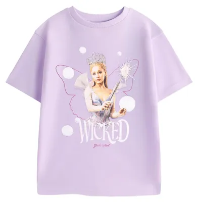 Obrázek produktu pro Wicked – tričko pro dívky, s krátkým rukávem NS9897 (116) (fialové)