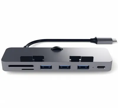 Obrázok produktu pre Satechi – USB-C Clamp Hub Pro pre iMac (vesmírne sivý)