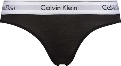 Imagen del producto de Bikini para mujer, marca Calvin Klein, modelo F3787E. Talla L. Composición: 53% algodón, 35% modal, 12% Elastanoo