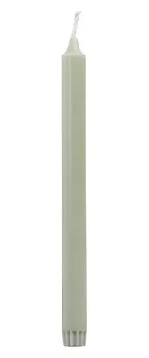 Productafbeelding van Rustieke stearinekaarsen – donkergroen – Ø2,2 × 28 cm – 15 stuks