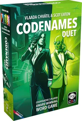 Obrázek produktu pro Asmodee Codenames: Duet (2025), Karetní, 10 rok/roky, 15 min