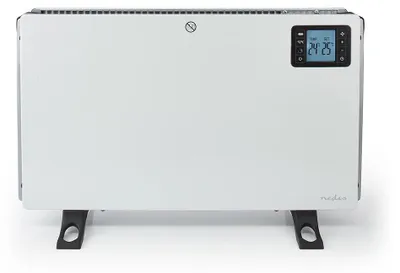 Produktbild von Nedis HTCO50FWT, Elektrischer Konvektor-Raumheizer, 1,5 m, Drinnen, Flur, Weiß, Metall
