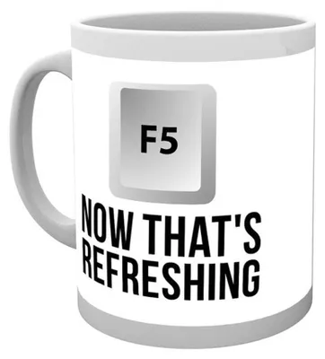 Produktbild von Tasse Geek & Nerds "F5"