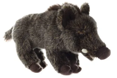 Image de Peluche cochon sauvage 30 cm