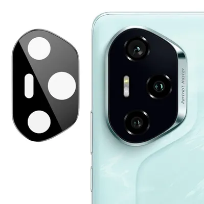Immagine prodotto di Per Honor 300 Pro / 300 Ultra IMAK Protezione completa della fotocamera Pellicola di vetro nero