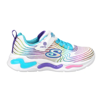 Image de Skechers Wavy BEAMS Baskets Enfants Filles multi 302338L WMLT, Taille:32 EU