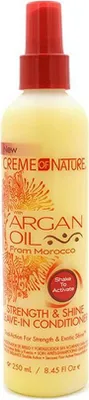 Obrázek produktu pro Creme Of Nature - Kondicionér s arganovým olejem pro posílení a lesk Bezoplachový kondicionér