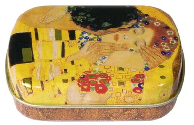 Produktbild von Metallbox Klimt Der Kuss, Fridolin