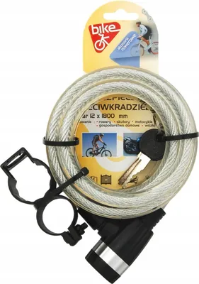 Immagine prodotto di Spirale di sicurezza per bicicletta 1,2x180cm