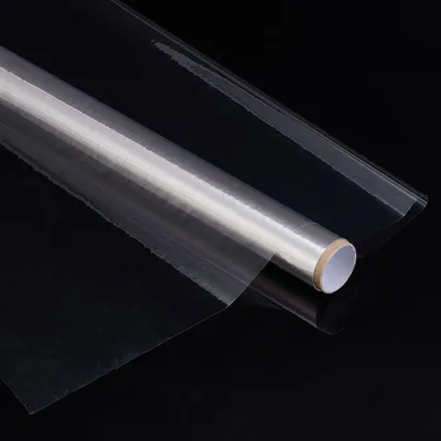 Küchenwandschutzfolie 2 m x 40,3 cm, transparent, statisch haftend