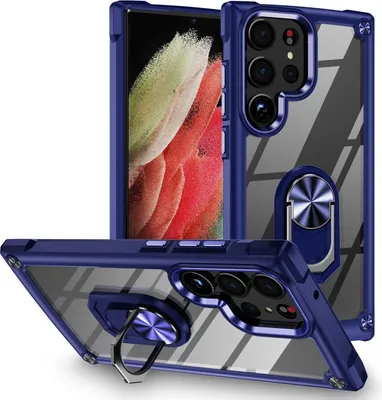 Produktbild von Handyhülle für Samsung Galaxy S22 Ultra Transparent High Tech Case Schutz Smartphonehülle Aufprallschutz