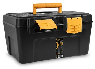 Image de Boîte à outils en polypropylène 385x285x205 mm.