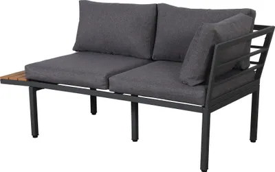 Produktbild von MERAX Gartenlounge-Set für 4-5 Personen, 4-tlg., Sitzgruppe Sitzgruppe Gartengarnitur), 5-Sitzer Gartenmöbel Set mit Sofa, Beistelltisch & Couchtisch