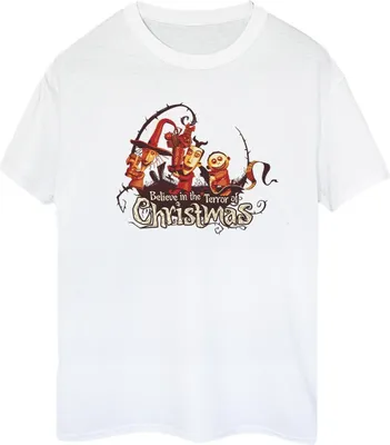 Produktbild von Disney - "The Nightmare Before Christmas" T-Shirt für Damen BI41749 (M) (Weiß)