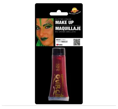 Obrázek produktu pro Creepy třpytivý make-up Halloween 2026 červená
