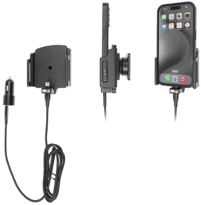 Obrázok produktu pre Brodit 721376, Mobilný telefón / smartfón, Aktívny držiak, Auto / vnútorné, Čierna