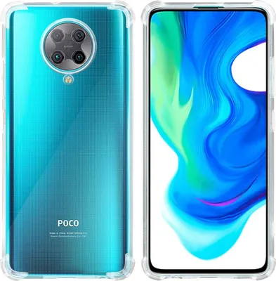 Zdjęcie produktu dla Etui Cadorabo do Xiaomi POCO F2 PRO w wersji FULL TRANSPARENT wykonane z elastycznego silikonu TPU z tyłu etui na telefon komórkowy