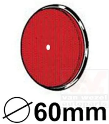 Image de VAN WEZEL Réflecteur 9904928 Gauche Droite