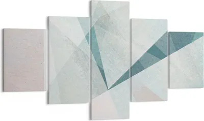 Produktbild von Bild auf Leinwand - Leinwandbild - Abstraktion modern - 125x70cm - Wand Bild - Wanddeko - Leinwanddruck - Bilder - Kunstdruck - Wanddekoration - Leinwand bilder - Wandkunst - EA125x70-3947