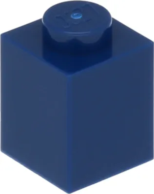 Obrázok produktu pre LEGO: 100x Stein 1x1 in dunklem Blau