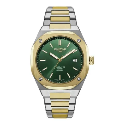 Produktbild von Roamer Herren Uhr Analog Quarz 854833 47 75 50 Stingray R7 Edelstahl