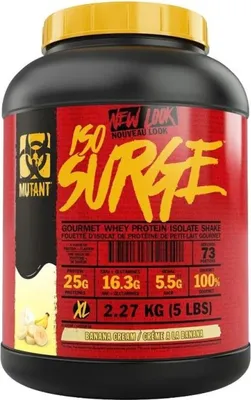 Produktbild von Mutant Iso Surge- 2270 g Banana Cream