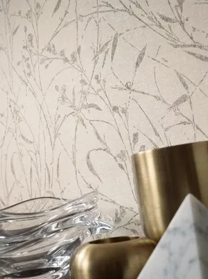 Newroom Vliestapete Timara Creme Beige Blumen, Musteransicht