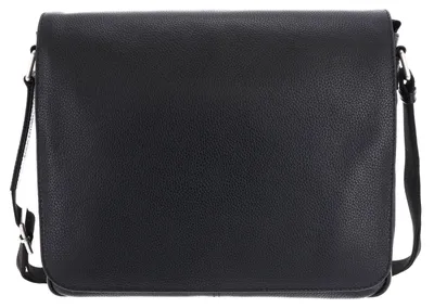 Imagen del producto de LEONHARD HEYDEN Cuero bolso bandolera bolsa de ordenador portátil con compartimento para ordenador portátil Berlin Umhängetasche 7369 Schwarz